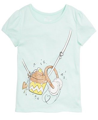 Toddler Girls Graphic-Print T-Shirt, Created for Macy's