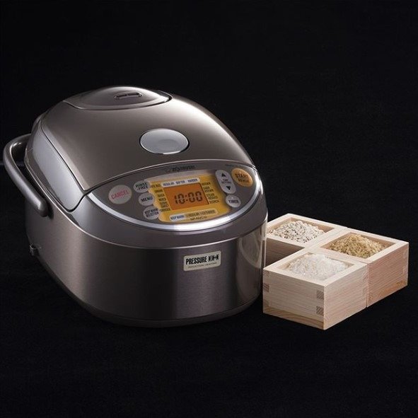 - Pressure 5.5-Cup Rice Cooker