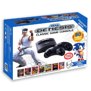 AtGames Sega Genesis Classic游戏机套装