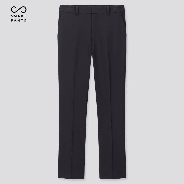 WOMEN SMART 2-WAY STRETCH SOLID ANKLE-LENGTH PANTS