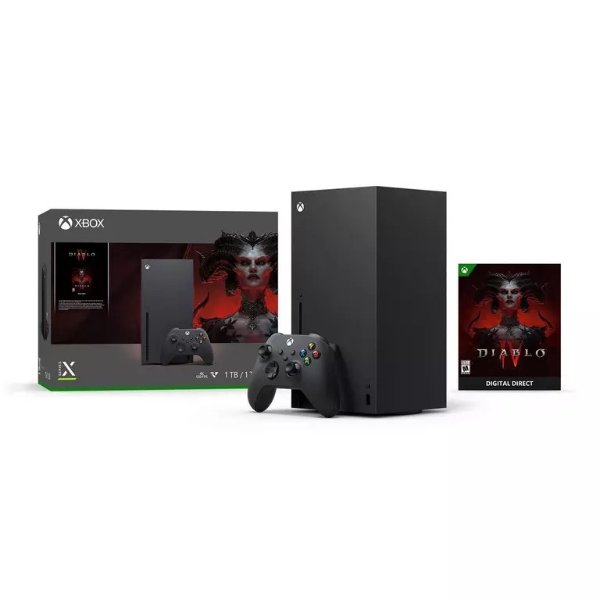 Xbox Series X 《暗黑破坏神4》套装, 比裸机还便宜