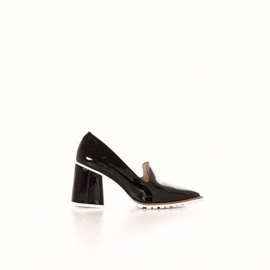 The Anna black shoes - Nina Hauzer | Luxury Leather goods
