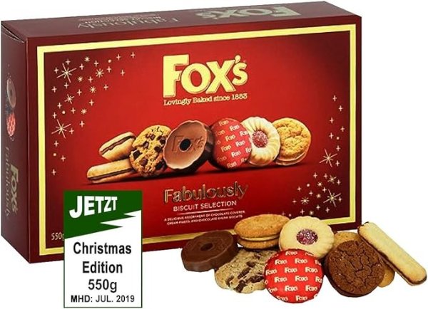 Fox's 黄油饼干混合口味 550g