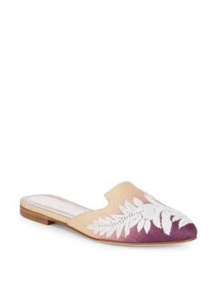 Winx Ombre Embroidered Mules