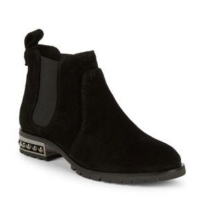 Saxe Beaded Leather Chelsea Boots
