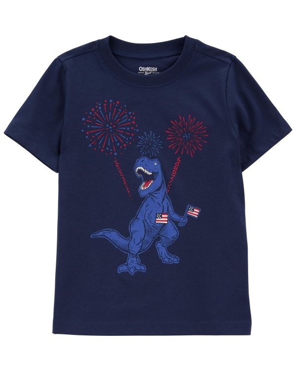 USA Dino 小童T恤