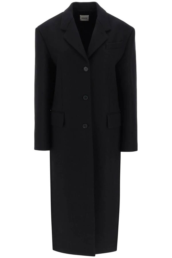 bontin wool-melton maxi coat