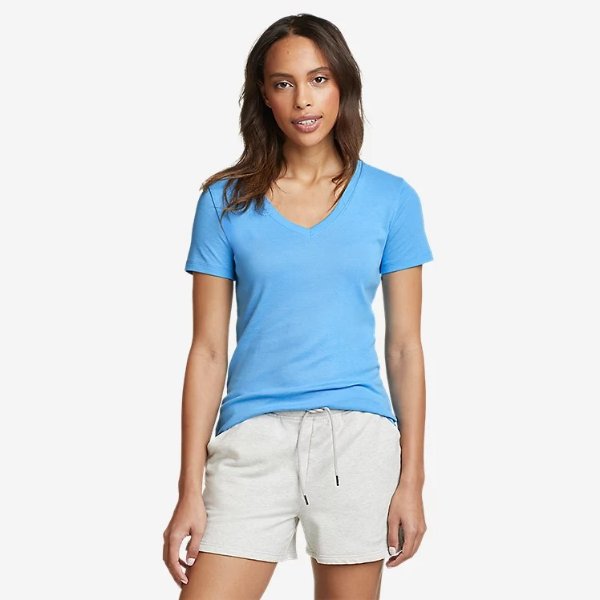Women's Favorite Short-Sleeve V-Neck T-Shirt