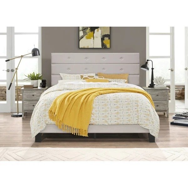 Bellaire Tufted Upholstered Platform BedBellaire Tufted Upholstered Platform BedRatings & ReviewsCustomer PhotosQuestions & AnswersShipping & ReturnsMore to Explore
