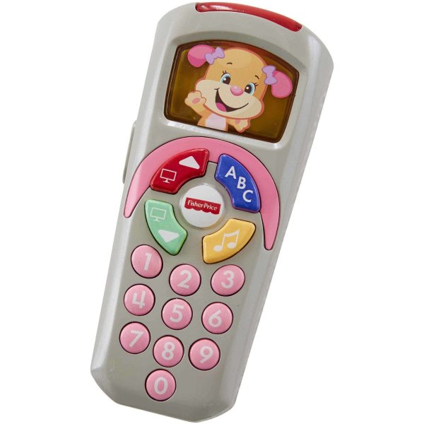婴幼儿遥控器玩具-粉色
