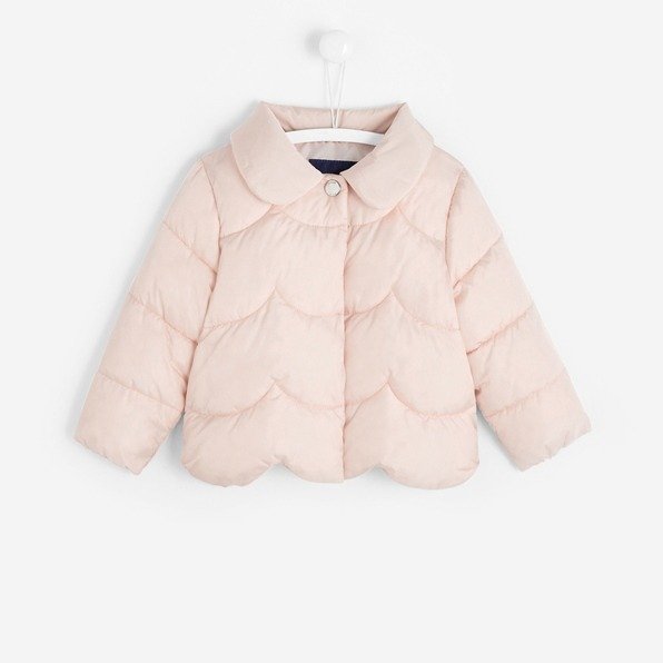 Toddler girl lightweight puffer jacket