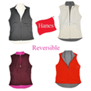Hanes Women's Reversible Vest 4-Pack