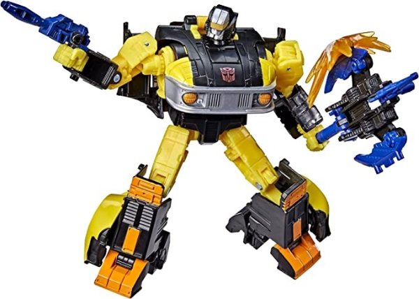 Generations War for Cybertron Golden Disk Collection Chapter 2, Autobot Jackpot with Sights, Ages 8 and Up, 5.5-inch (Amazon Exclusive)