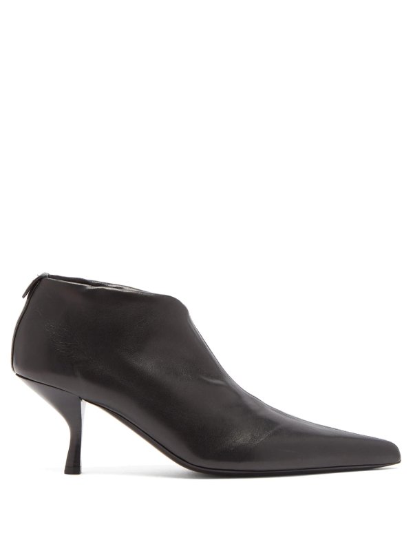 Bourgeoise leather ankle boots | The Row | MATCHESFASHION.COM US