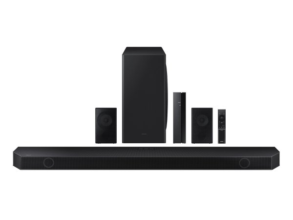 HW-Q910B 9.1.2ch Soundbar w/ Wireless Dolby Atmos / DTS:X and Rear Speakers (2022) Home Theater