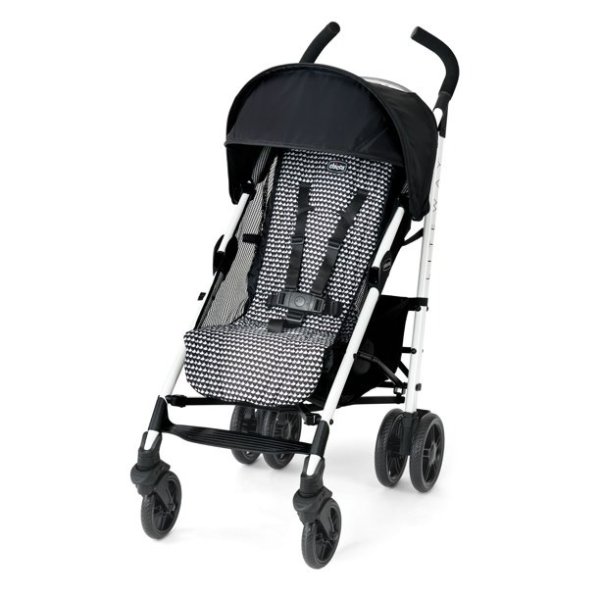 Liteway Lightweight Stroller, Cosmo (Black/White)