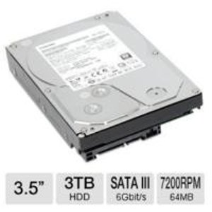 Toshiba 3TB Internal Hard Disk Drive