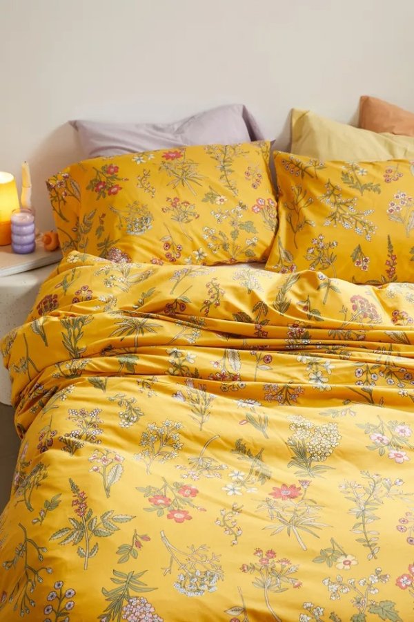 Urban Outfitters Myla Floral Comforter Set