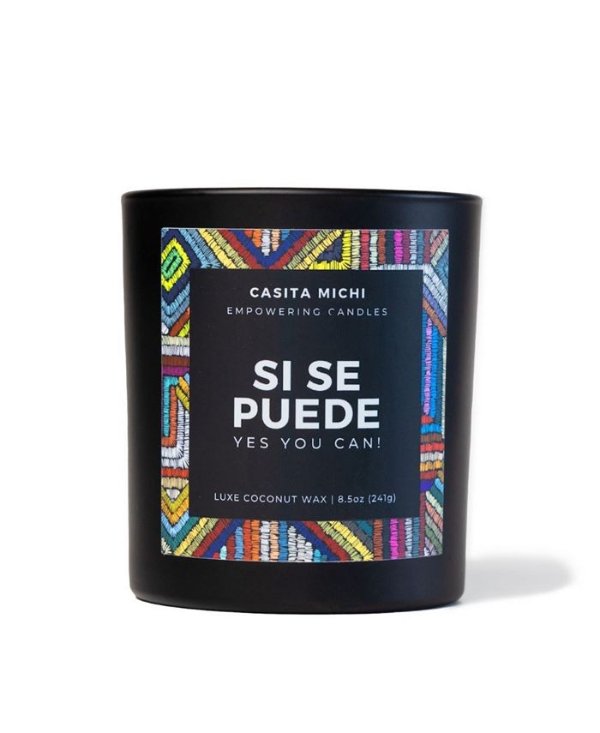 SI SE PUEDE Latinx Coconut Wax Candle, 8.5 oz