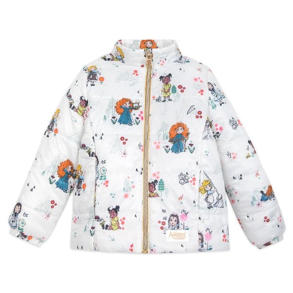 Disney Animators' Collection Lightweight Puffy Jacket for Girls | shopDisney