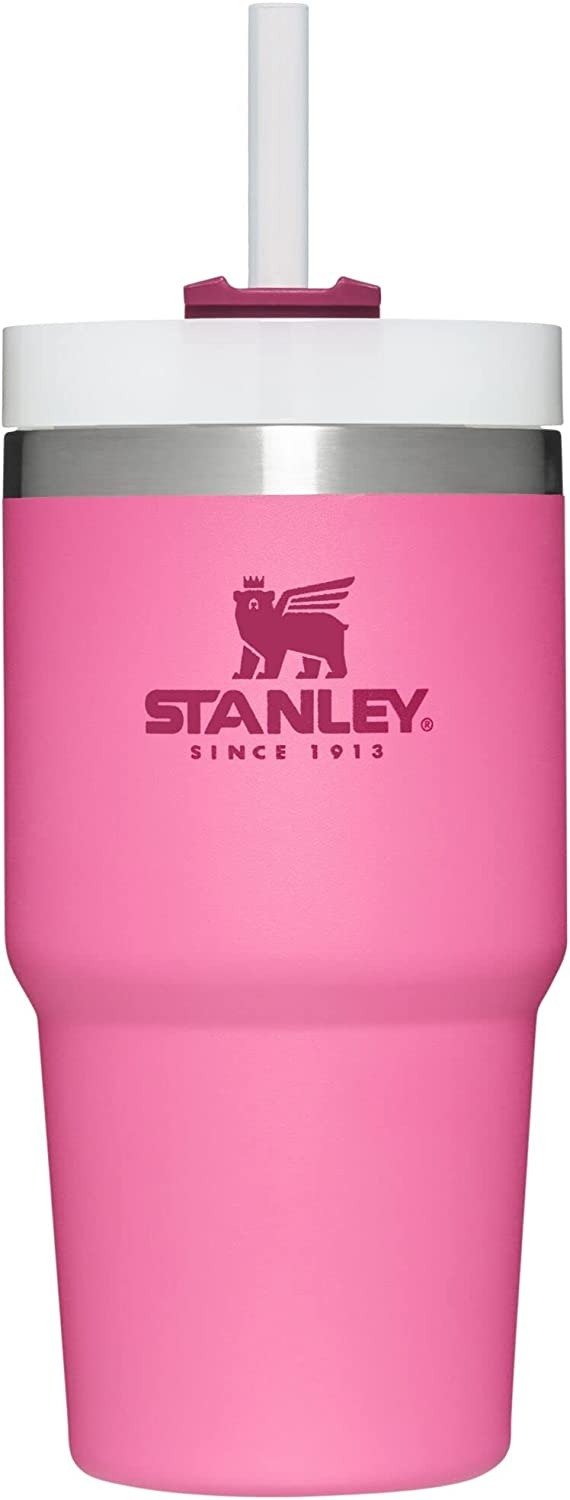 Stanley Adventure Quencher Cup 40oz Tumbler Straw Travel Hot Pink Azalea