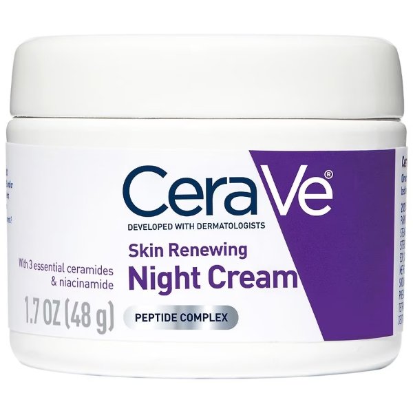 Anti-Aging Skin Renewing Night Face Cream with Hyaluronic Acid
