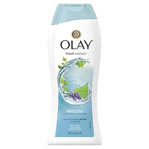 Body Wash for Women by Olay, Fresh Outlast Purifying Birch and Lavender Body Wash, 22 Fluid Ounce
