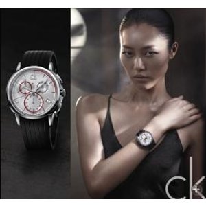 Calvin Klein 休闲时尚瑞士石英腕表