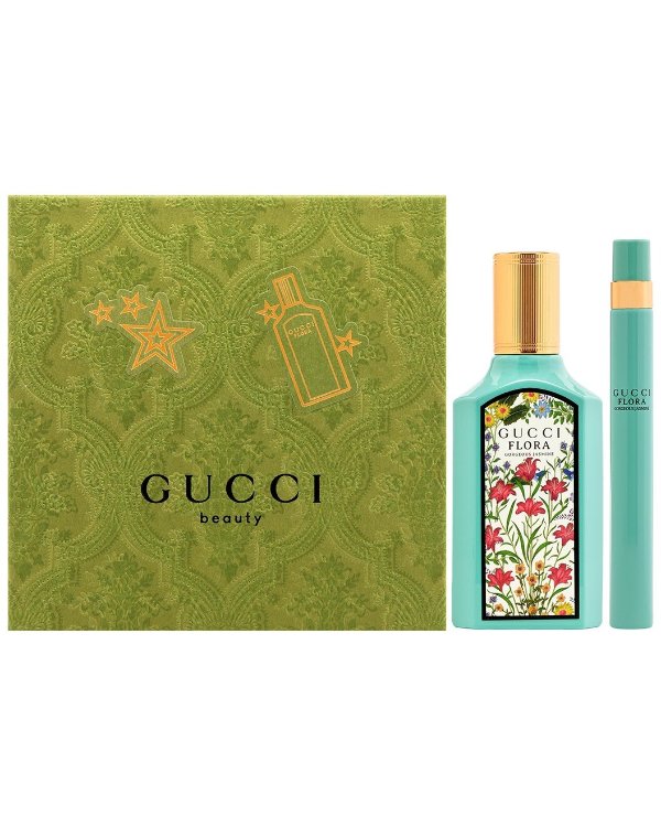 Gucci Women's Flora Gorgeous Jasmine 2pc Gift Set