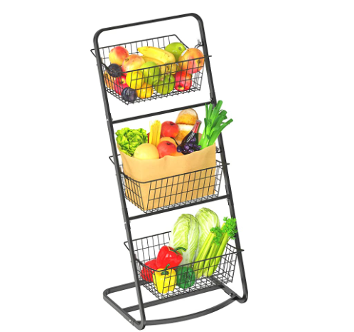 PACKISM Wire Market Basket Stand,