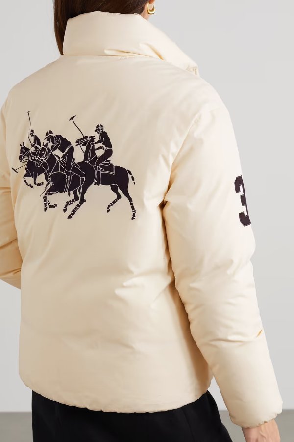 NET-A-PORTER Polo Ralph Lauren Printed cotton-blend shell jacket 600.00
