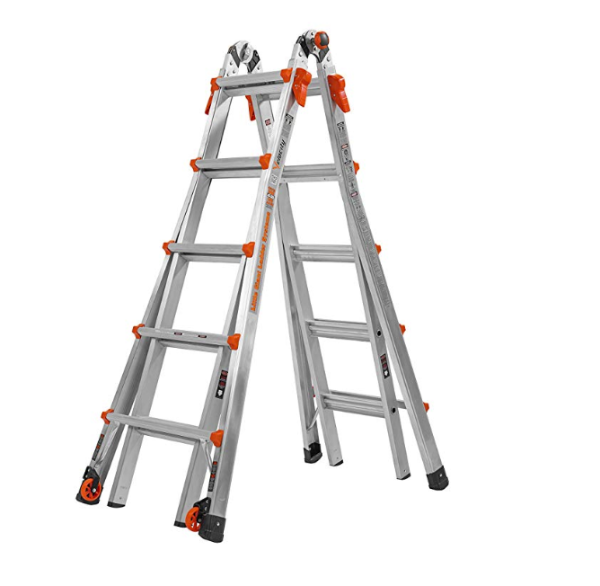 15422-001 Velocity 300-Pound Duty Rating Multi-Use Ladder, 22-Foot