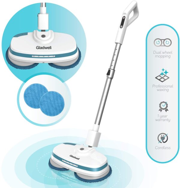 Cordless Electric Mop - 3 in 1 Spinner