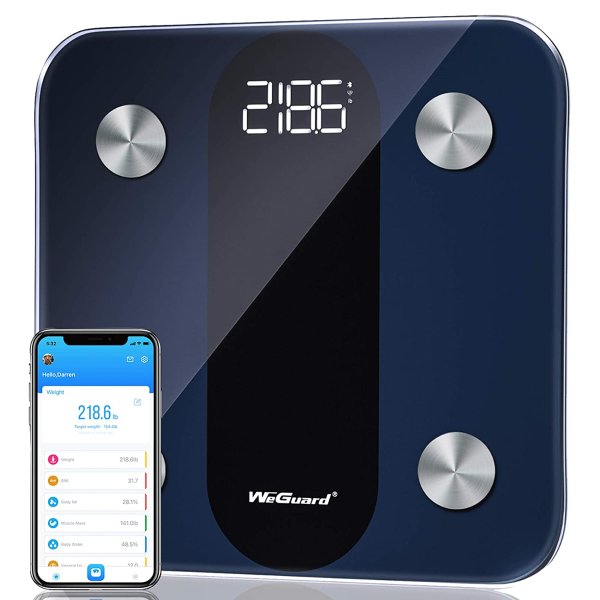 WeGuard Bluetooth Digital Bathroom Scale
