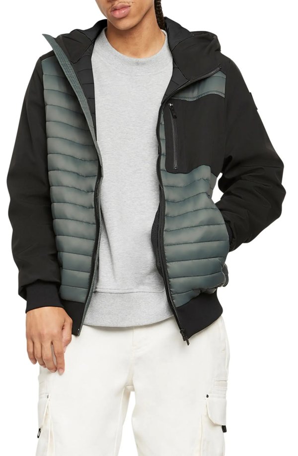 Sherwood Water Resistant Quilted Bomber Jacket