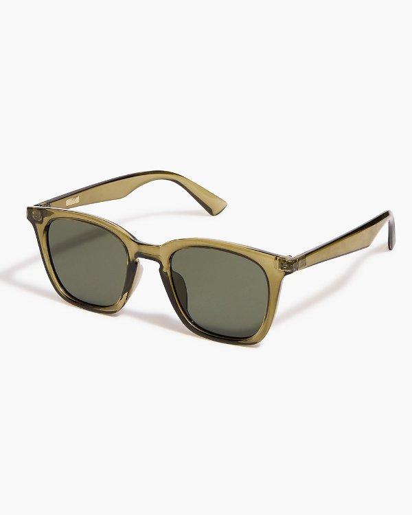 Square-frame sunglasses 方框太阳镜39.50 超值好货