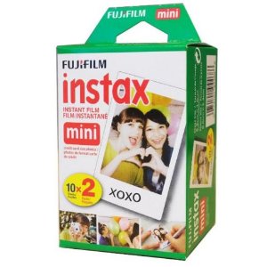 Fujifilm Instax Mini Instant Film Twin Pack (White)