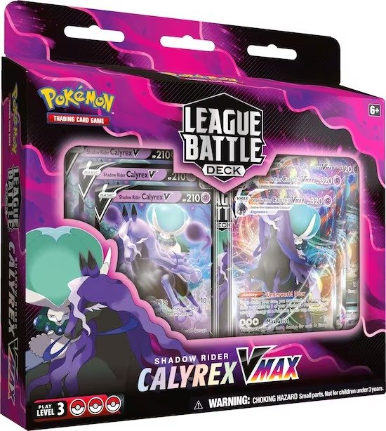Pokemon - Trading Card Game: Calyrex VMAX League Battle Deck - Styles May Vary