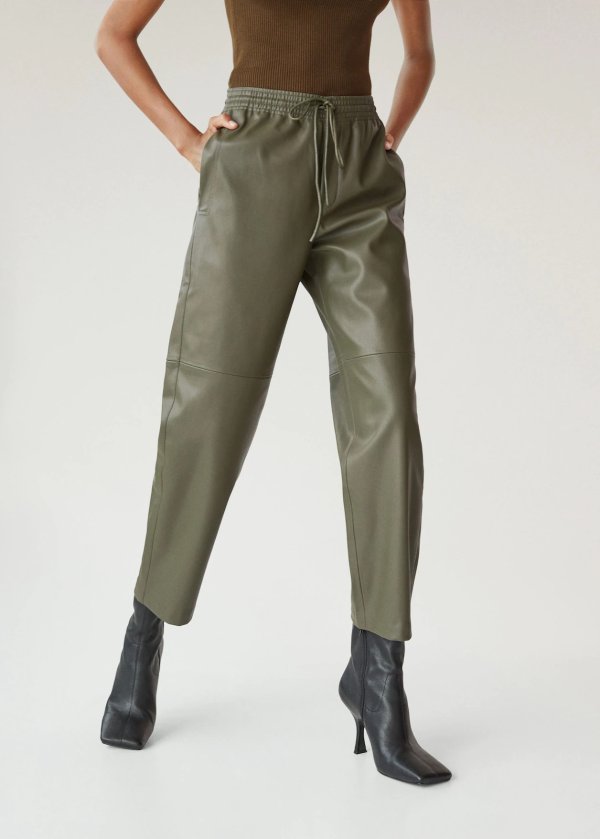 Pleat textured pants - Women | OUTLET USA