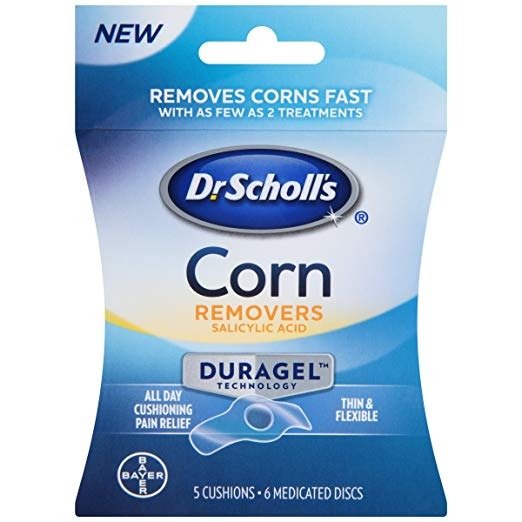 Dr Scholl's Duragel Corn Remover, 5 Cushions and 6 Medicated Discs