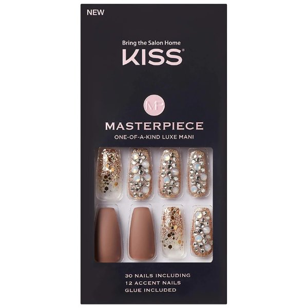 Kiss Masterpiece Nails Luxe Manicure, Heirloom