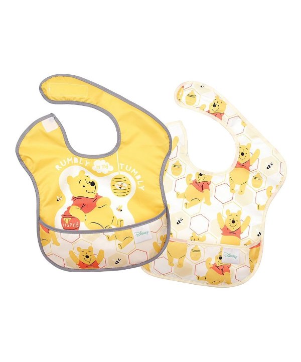Winnie the Pooh 'Rumbly in my Tumbly' SuperBib - Set of Two
