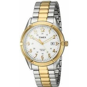 Amazon Timex Men's TW2P89300 Easton Avenue Two-Tone Stainless Steel Expansion Band Watch