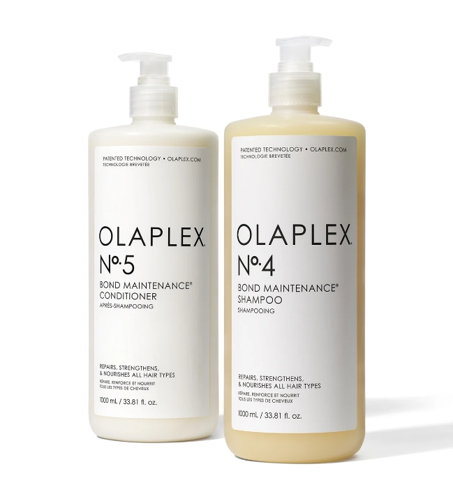 OLAPLEX BOND MAINTENANCE® LITER SET No.4洗发水+No.5护发素 