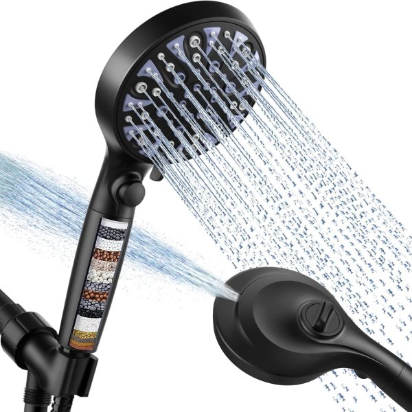 RexSoul Handheld Shower Head with Removable Filter