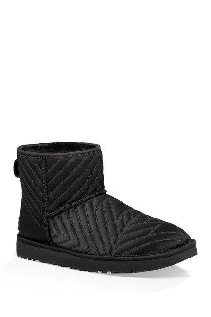 Classic Quilted Satin Boot
