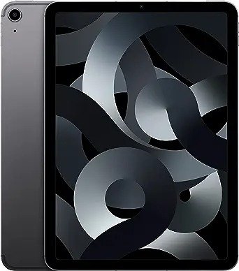 2022 Apple iPad Air (10.9-inch, Wi-Fi + Cellular, 64GB) - Space Gray (5th Generation)