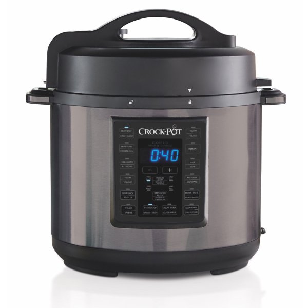 6 Qt 8-in-1 Multi-Use Express Crock Programmable Pressure Cooker