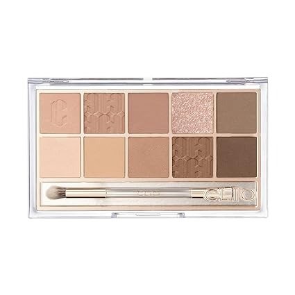 Pro Eye Shadow Palette, Matte, Shimmer, Glitter, Pearls, Highly Pigments, Long-Wearing (011 WALKING ON THE COSY ALLEY)