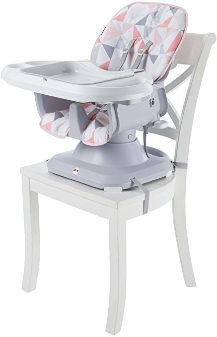 SpaceSaver High Chair, Rosy Windmill